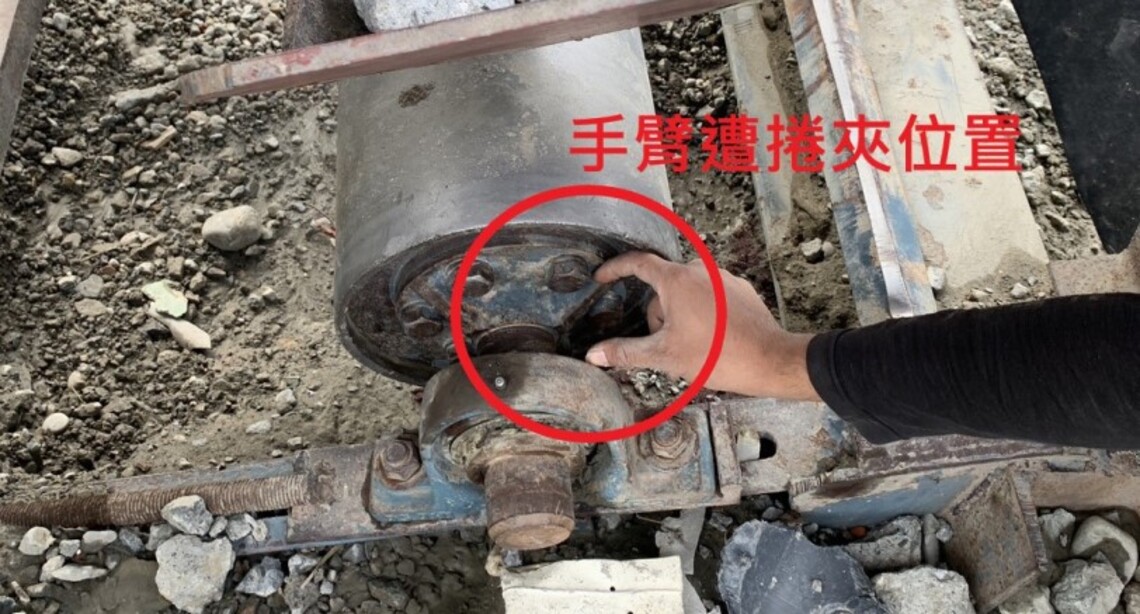 建材行發生勞工被捲受傷 勞工局說明處置情形