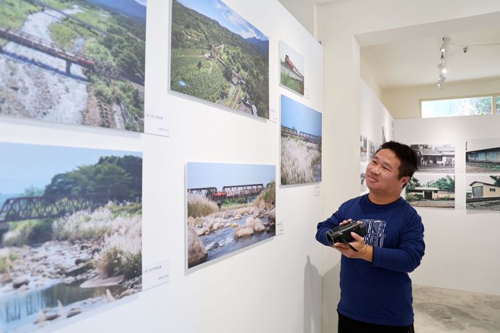 竹崎在地攝影師賴國華分享林鐵於竹崎沿線四季風貌的珍貴影像。 圖:阿里山林業鐵路及文化資產管理處/提供