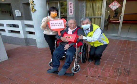 身為榮民而驕傲!春節前夕彰化縣榮民服務處探視榮家內住榮民