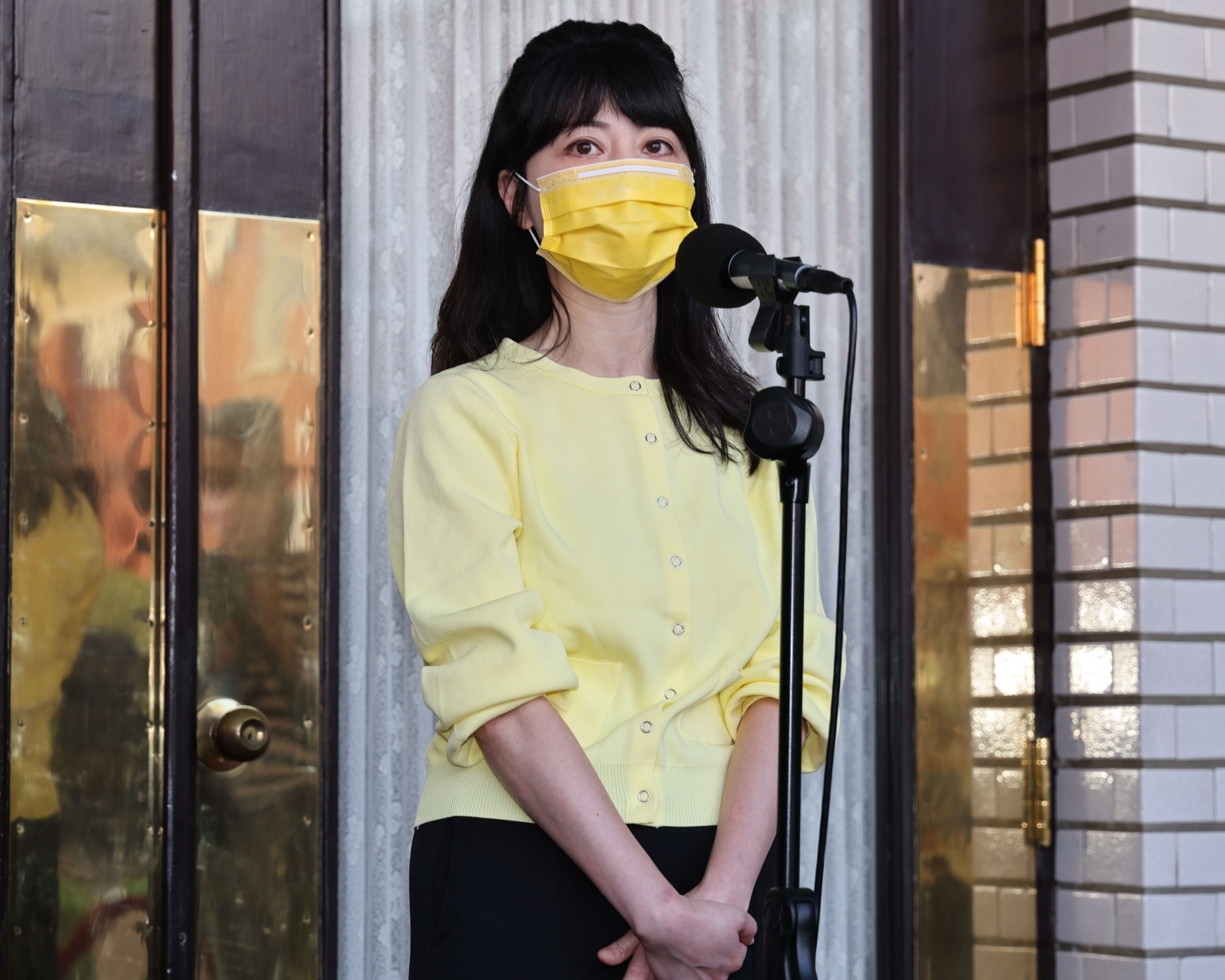 高嘉瑜29日表示,內閣改組應該「團進團出」一起換。資料照片/林啟弘攝