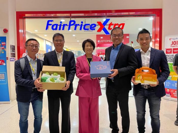 臺東拚外銷!饒慶鈴至新加坡推廣鳳梨釋迦及臺東農產品