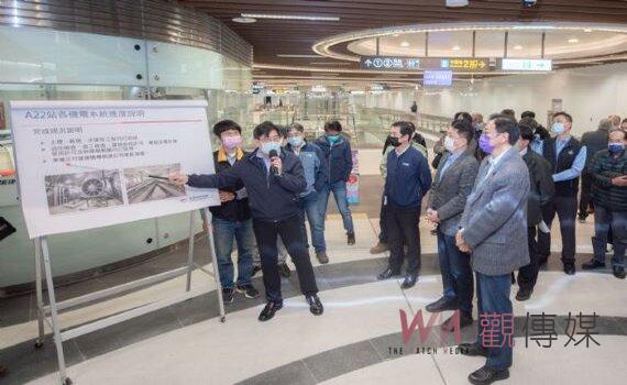 立院交通委員會桃園考察 張善政:機捷A22站戮力系統整合盼明年7月通車