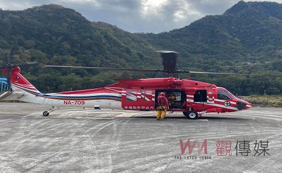 卓社大山13連峰 山友遭落石砸傷墜落20米