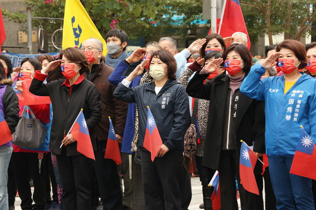 市長與民眾合影