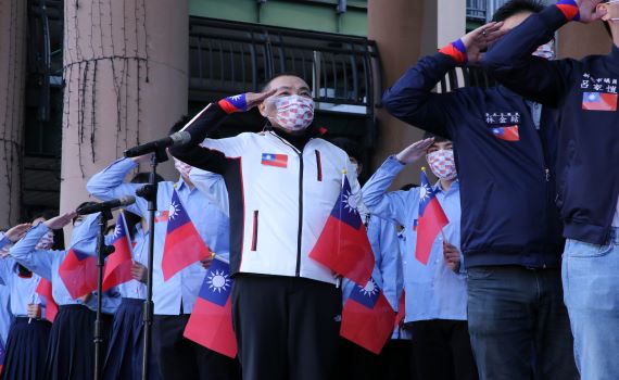 新北萬人元旦同步升旗 侯友宜:團結齊心開創共好未來