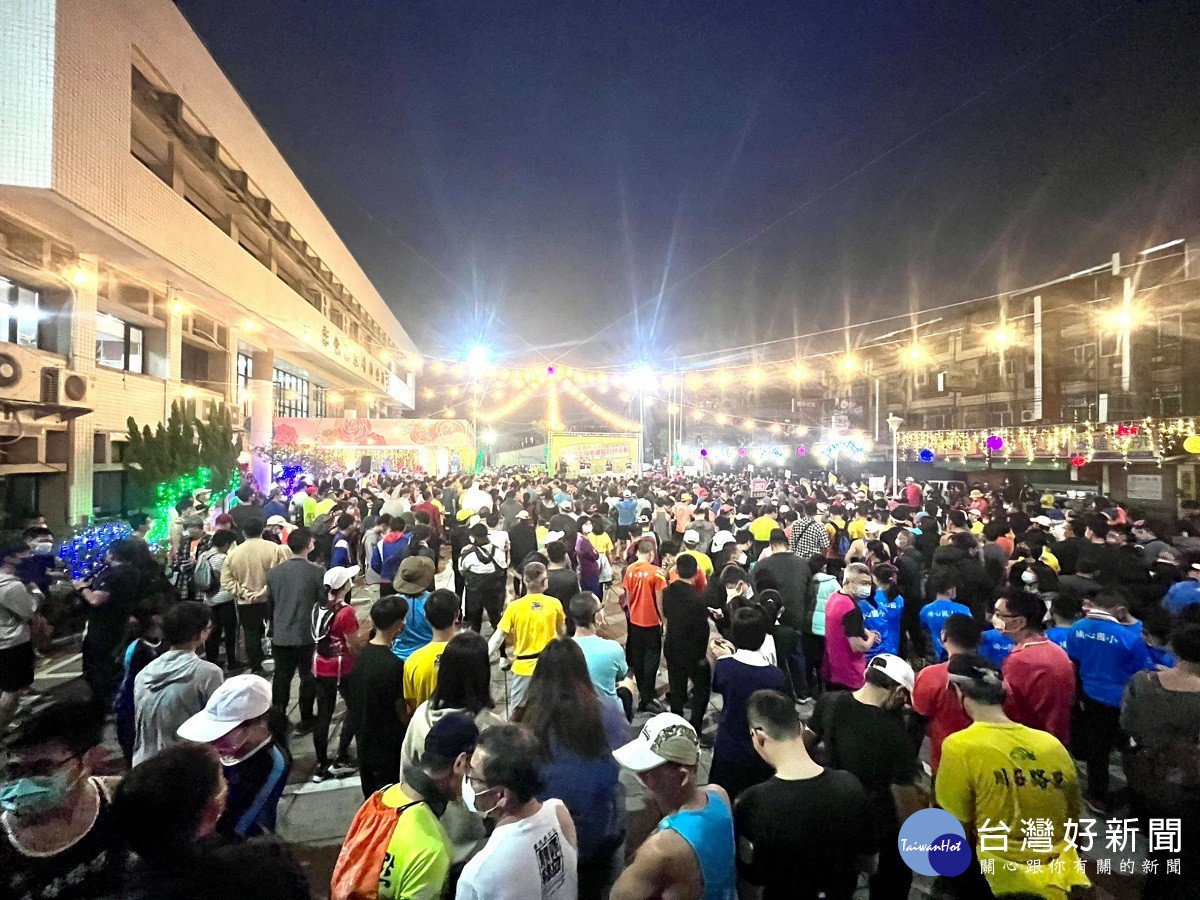 第37屆永靖鄉元旦升旗典禮暨路跑活動 一同跑出健康迎接新年