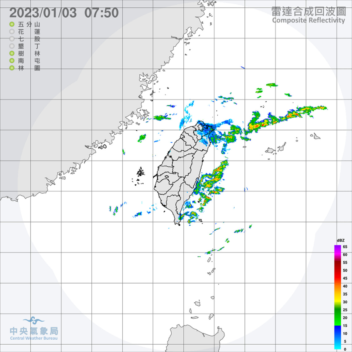 北東濕涼易大雨 中南雲多山區零星雨