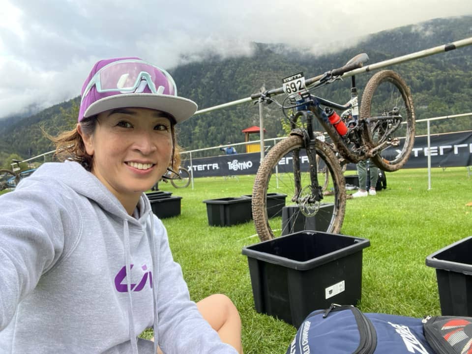 卡媽10月代表台灣參加XTERRA義大利世錦賽。圖片來源:卡媽