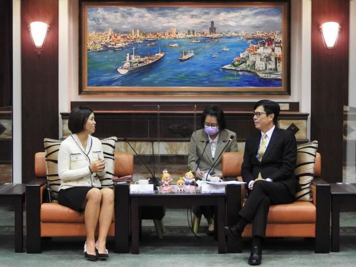 美國加州佛利蒙市副市長拜會 盛讚高雄城市治理卓越