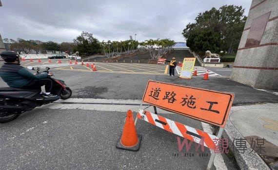 彰縣立體育場環場介壽橋上行段道路因整建工程暫時封閉　請改道慢行