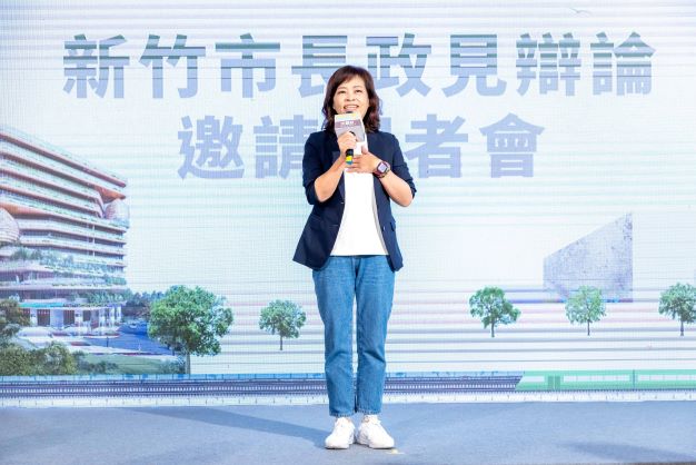 新竹市前副市長沈慧虹將接任交通部參事。翻攝沈慧虹臉書
