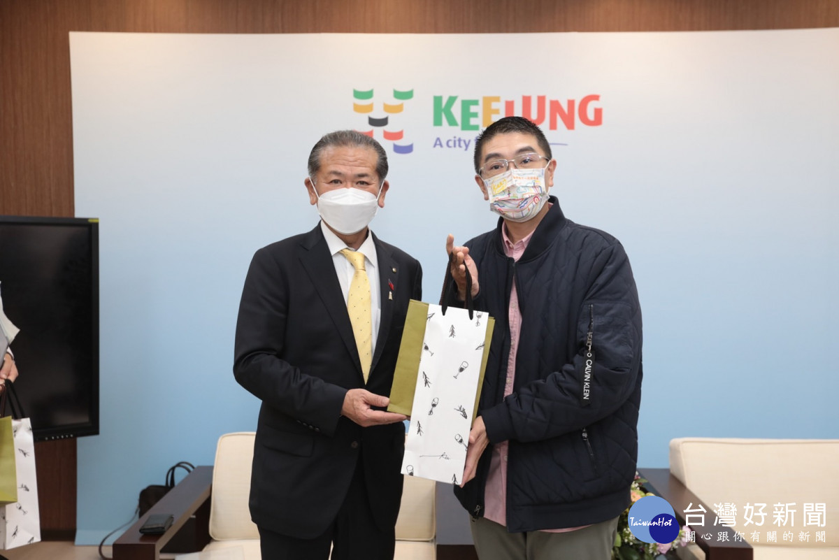 友好城市解封後首訪基隆　謝國樑期許堅定雙方友好情誼