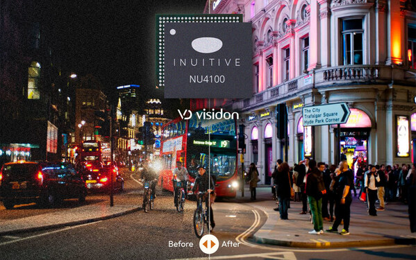 INUITIVE 和 VISDON 推出全新的業界變化的低亮度增強技術，適用於機器人應用及更多應用