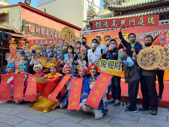 嘉義城隍廟迎接「好運DOUBLE兔」錢母福祿滿載加倍來