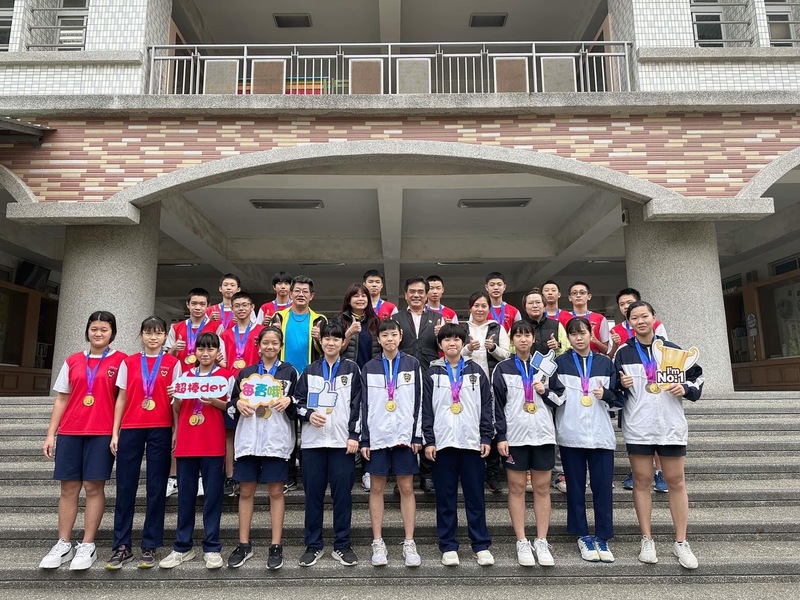 漾新聞|五福國中男女桌球隊市中運奪3金、3銀、3銅 取得晉級全中運代表權