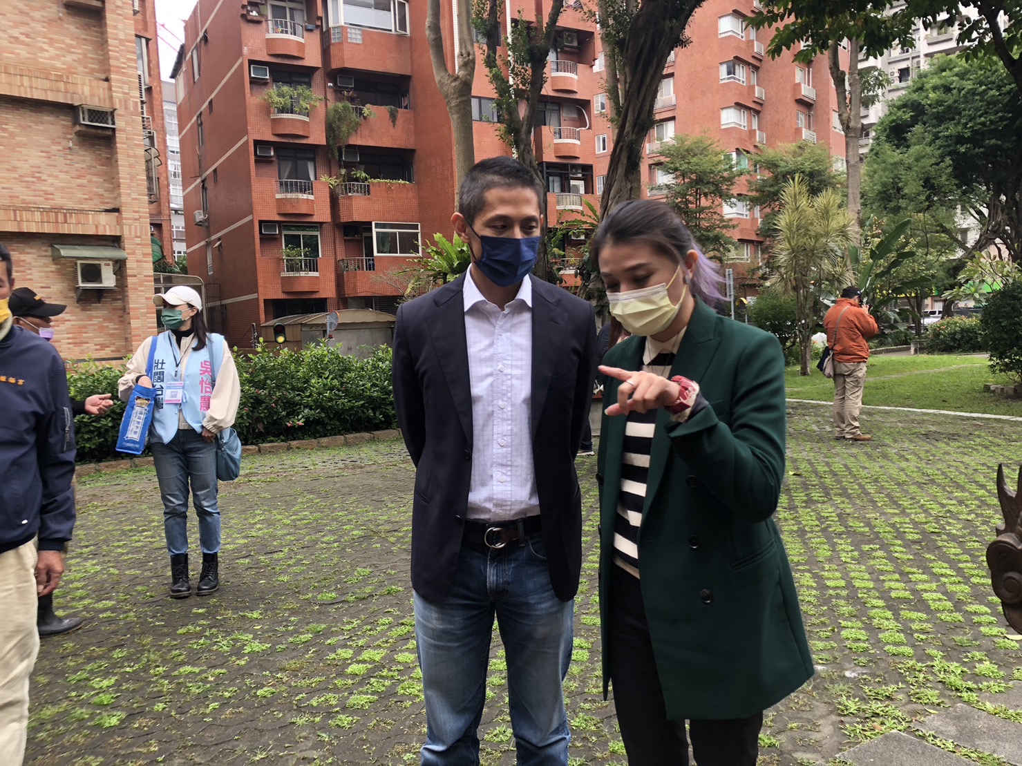 【立委補選2-2】吳怡農聲勢從疲弱到穩定 靠劉導整治強化「陸戰」組織 117 民進黨立委補選人吳怡農。記者潘永鴻攝影 2