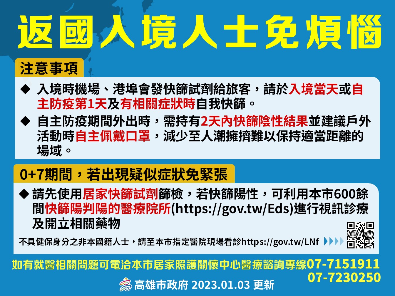1/5自小港機場中國入境旅客陽性率26.8% 陳其邁籲儘早接種第3至5劑次世代疫苗加強劑
