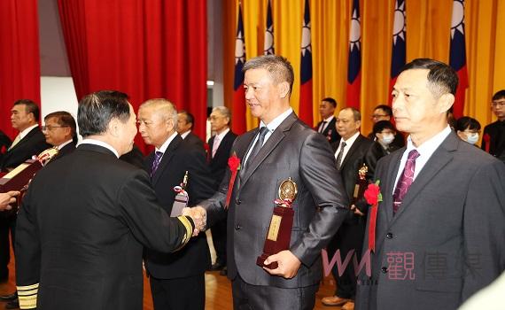 南投縣後指部112年後備軍人晉任暨幹部表揚 王副縣長出席肯定