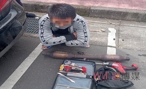 斗六觸媒轉換器竊案偵破 以車追人何嫌在桃園落網