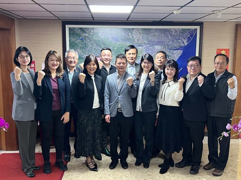 漾新聞|議會臨時會開議前 市府11局處首長拜會副議長曾俊傑