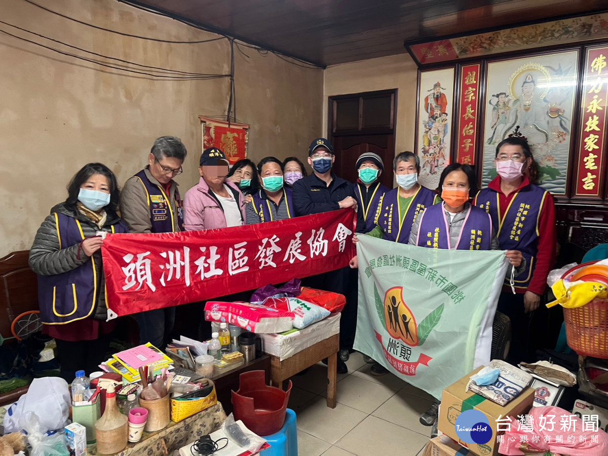 所長用心深耕轄區,結合地方社團助弱勢。