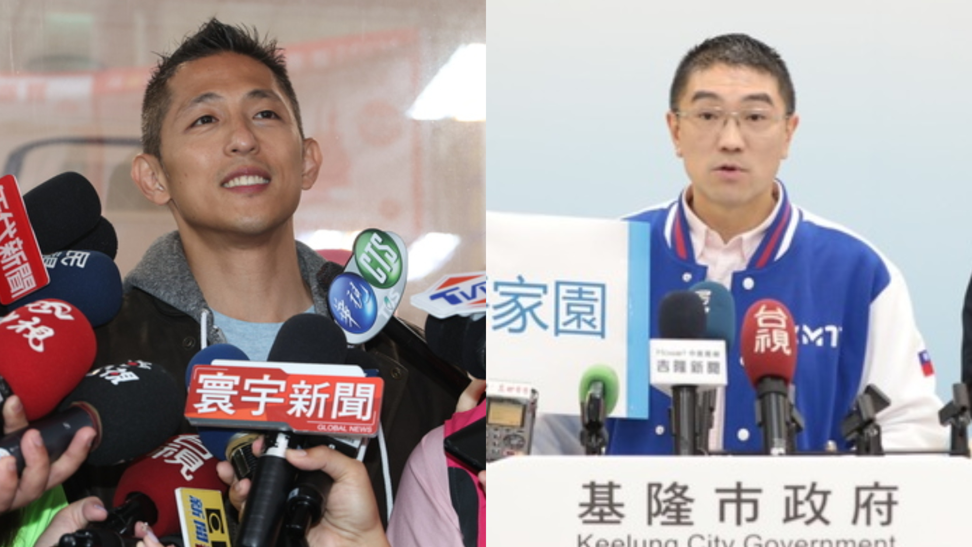 吳怡農拋「台北、汐止、基隆合併」,基隆市長謝國樑回應,各可能方案都納入考量。翻攝中央社