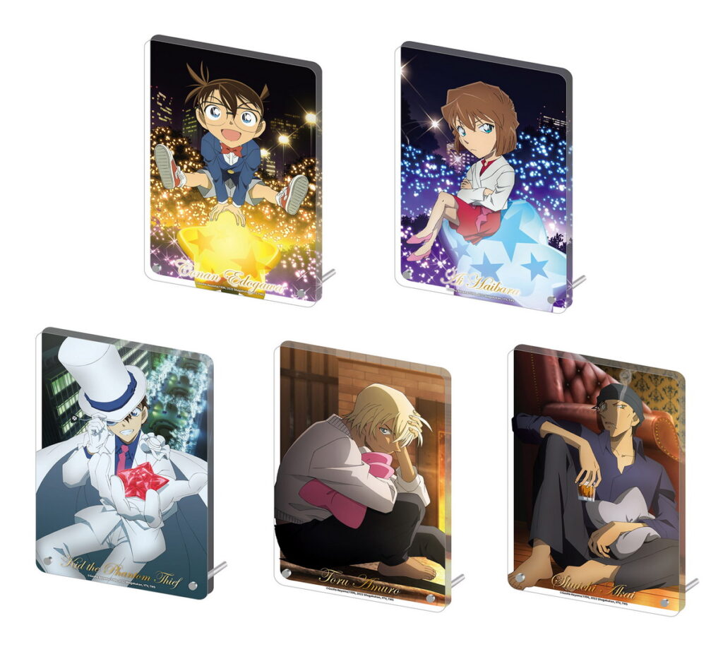 《名偵探柯南》立磚版畫