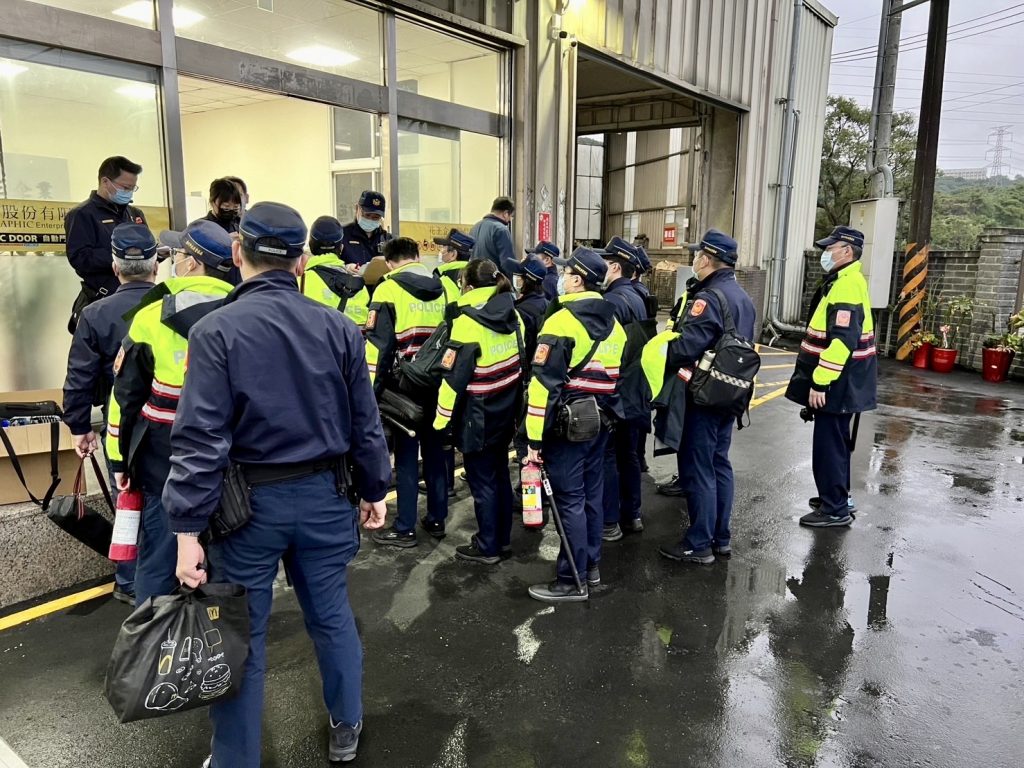 臺北市保安警察大隊規劃縝密安全維護計畫,務必做到維安滴水不漏。