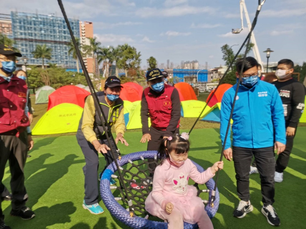 新北首座機能型防災公園啟用 119展現厚實防救災能量 113 13505 1