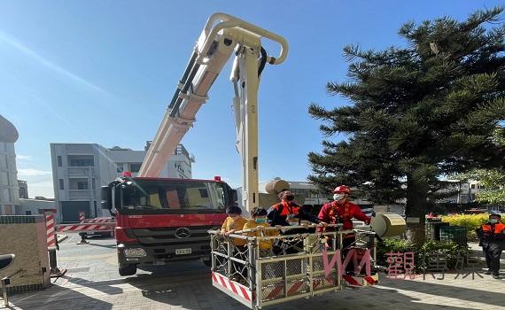 影/雲林消防局第三大隊北五分隊校園防火宣導 提升學童防火防災觀念
