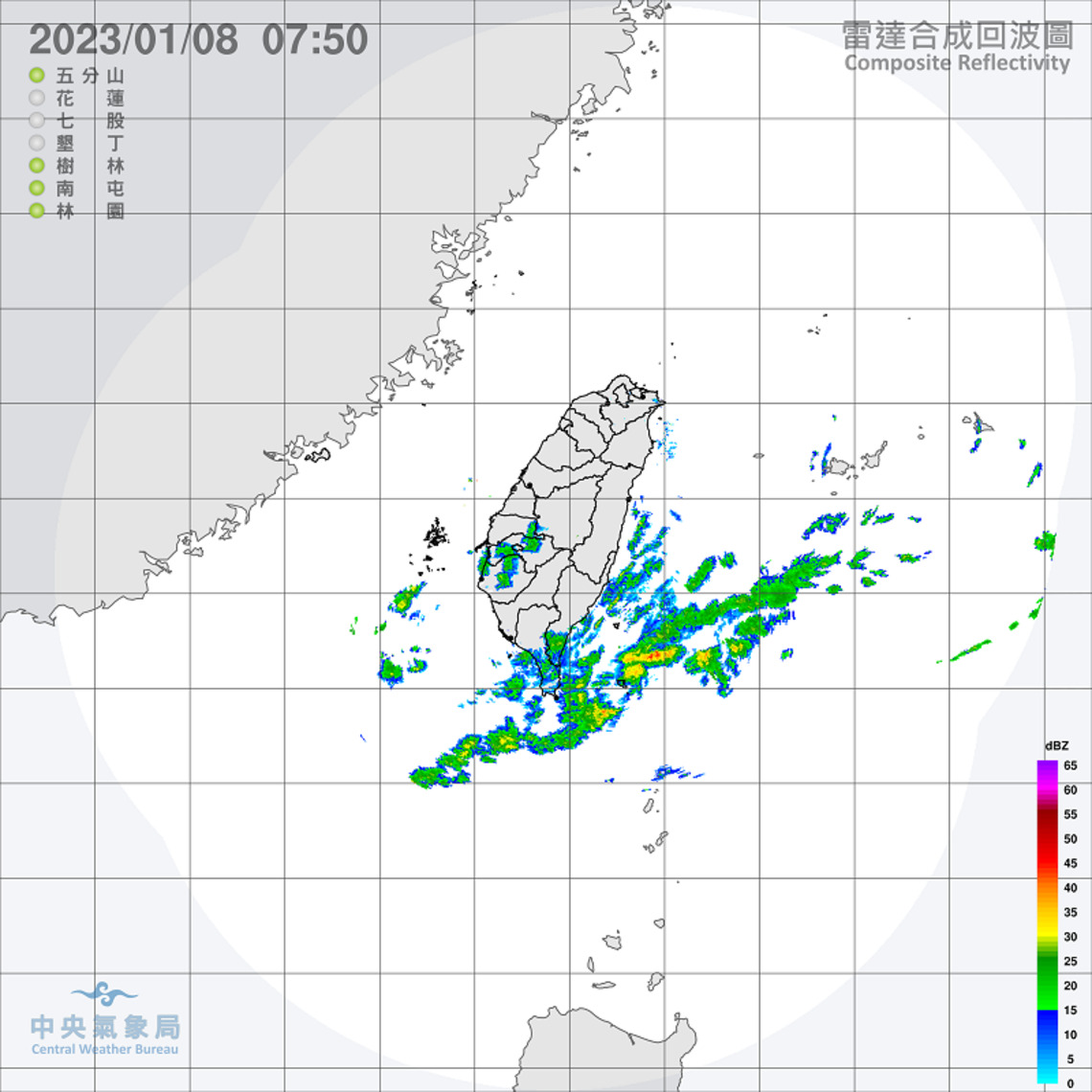 各地早晚涼 多雲到晴 僅花東零星雨