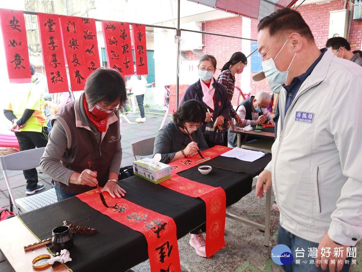 2023玉兔迎春幸福員林送春聯 14日20位書法家齊聚現場揮毫免費索取