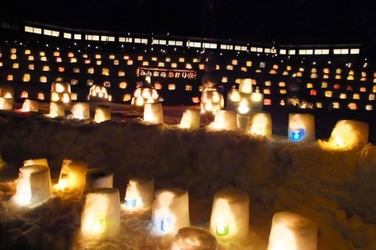 岩手豪雪小鎮「西和賀町雪燈祭」2/11夢幻登場
