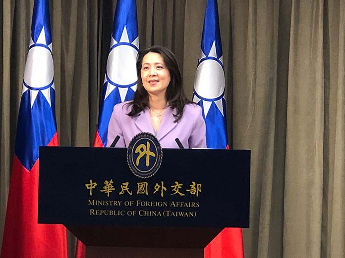 外交部發言人歐江安。圖/張英傑攝