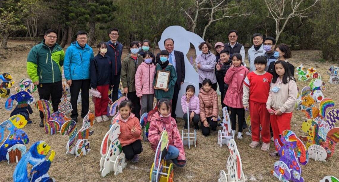 澎湖休憩園區推花海景觀 陳光復鼓勵民眾春節欣賞花海之美