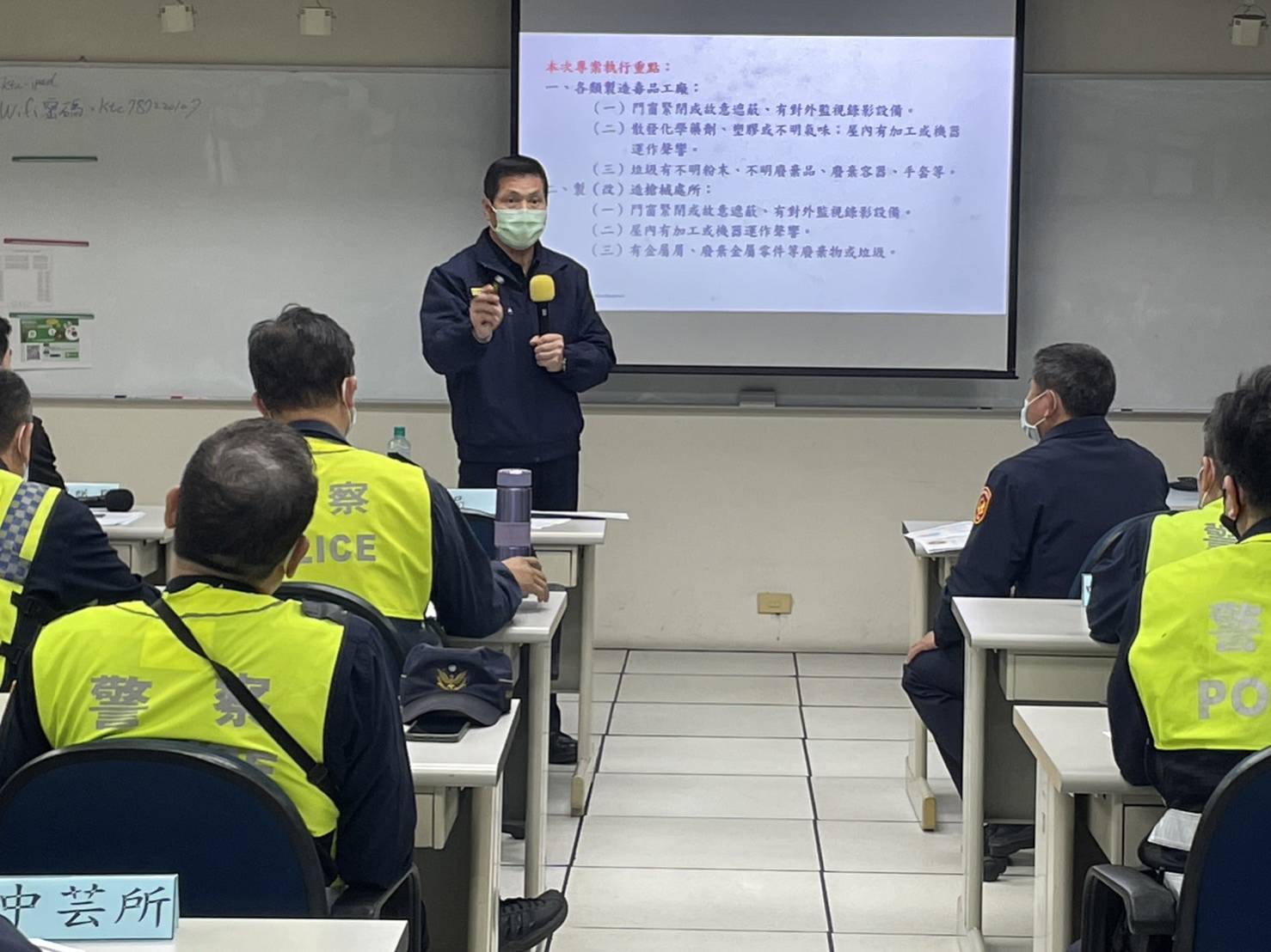 高市警局同步執行清源專案2.0讓市民過好年