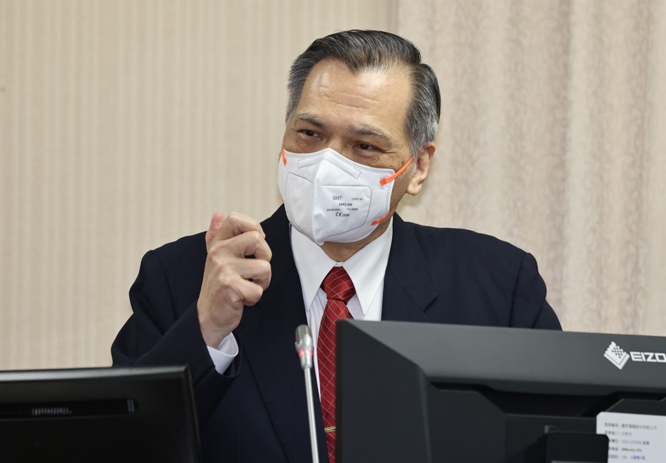 針對林智堅論文案，國安局長陳明通10日晚怒斥，林智堅的案子很確定是「冤案」。資料照片