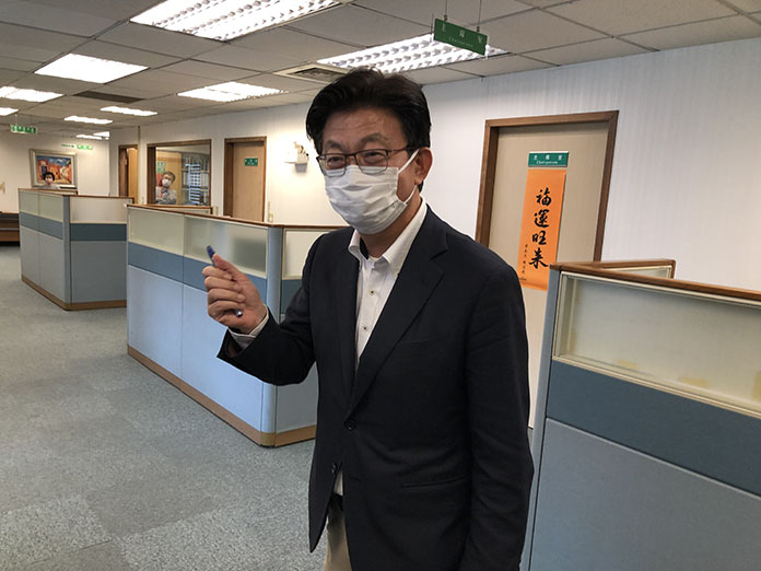民進黨立委郭國文。圖/張英傑攝