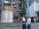 圖一、前往大型污染工廠查核防制設備操作情形
