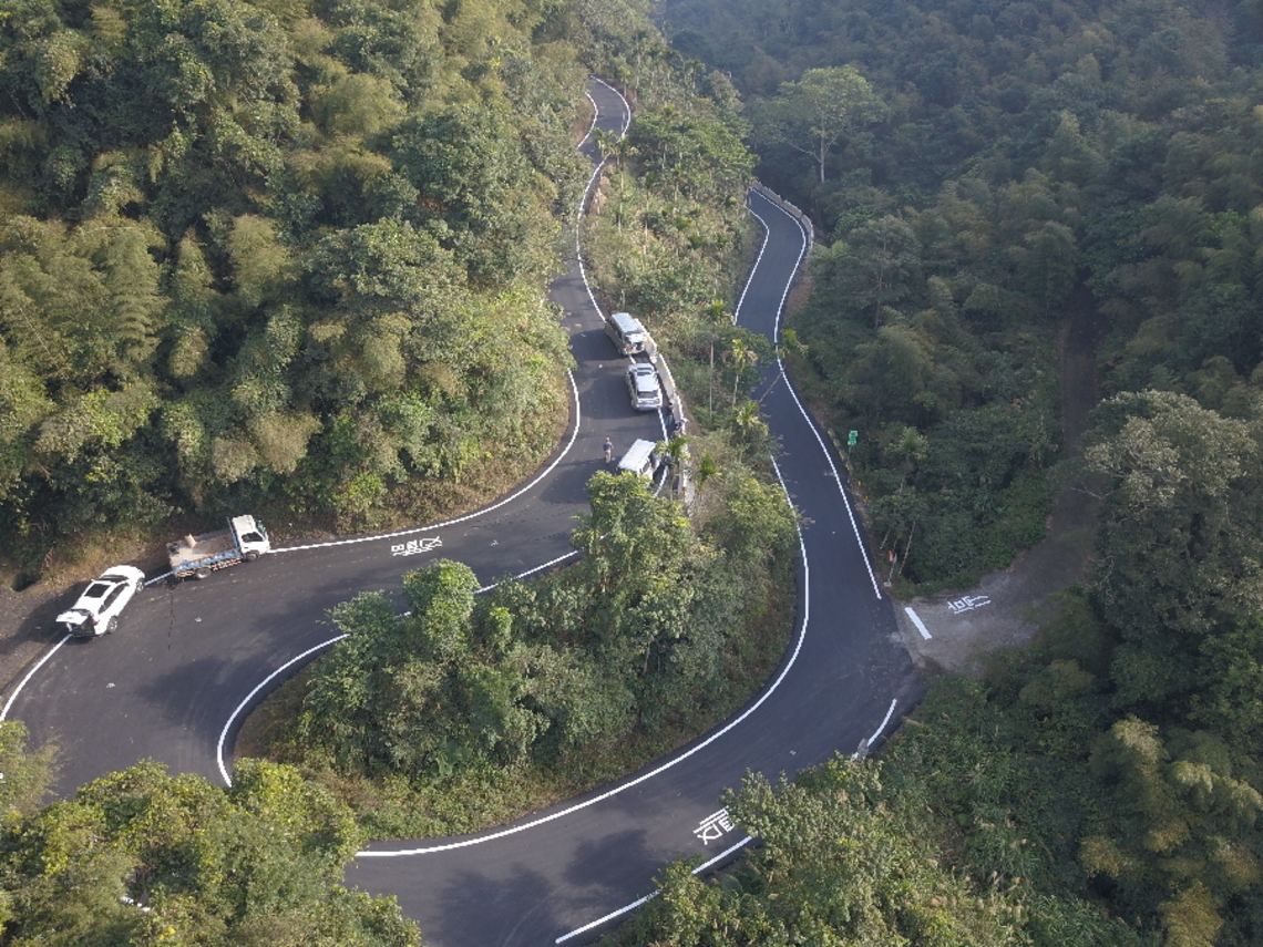 嘉縣竹崎、梅山聯絡道路斥資千萬翻新 帶動地方觀光產業創造竹崎與梅山雙贏的地方發展