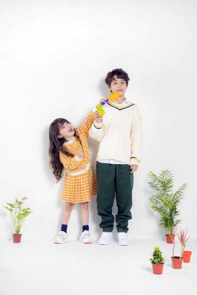 Champion 鞋款親子裝穿搭演繹_白色主調