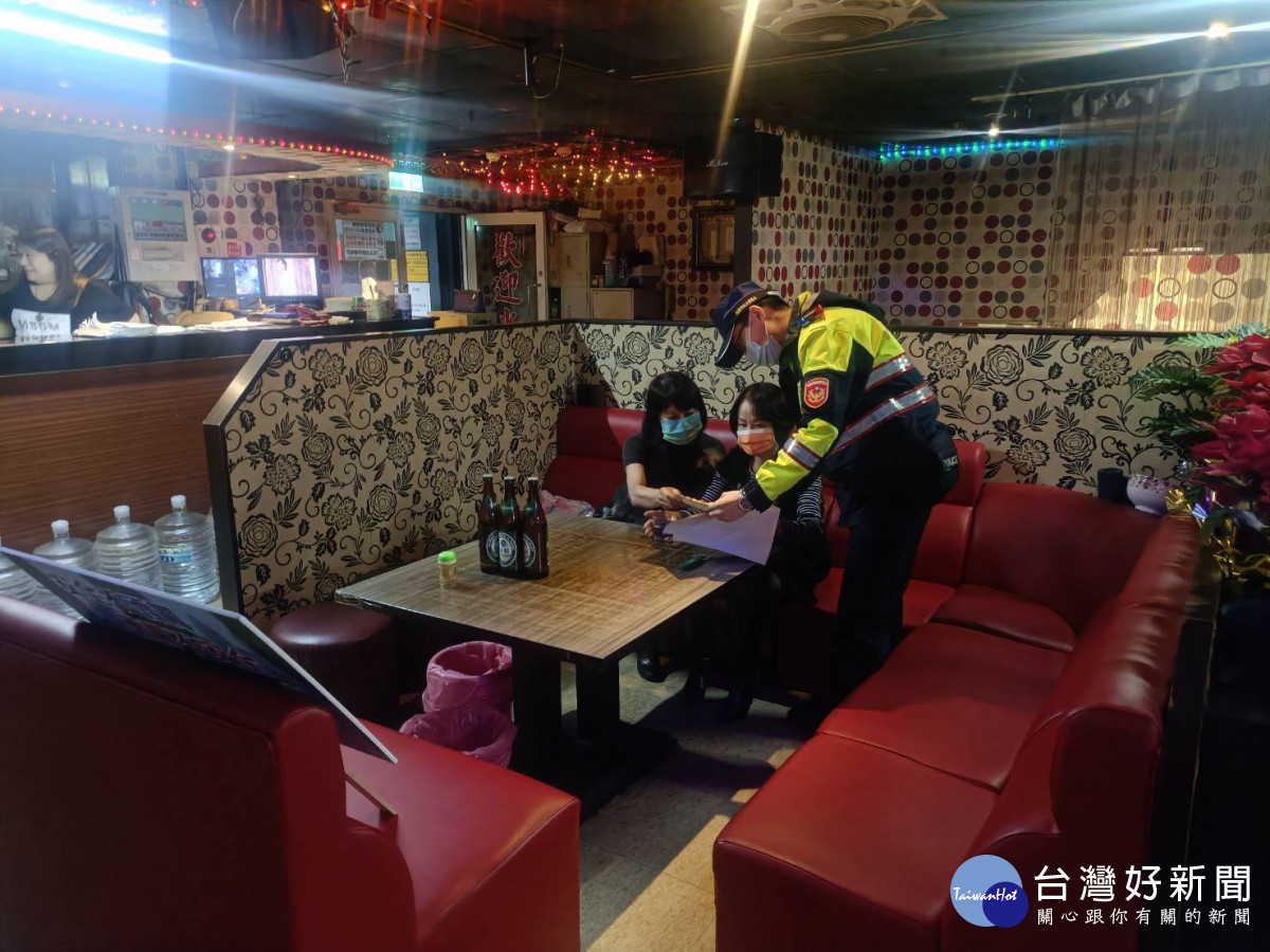 桃園警察分局防制酒後駕車宣導。<br /><br /> 