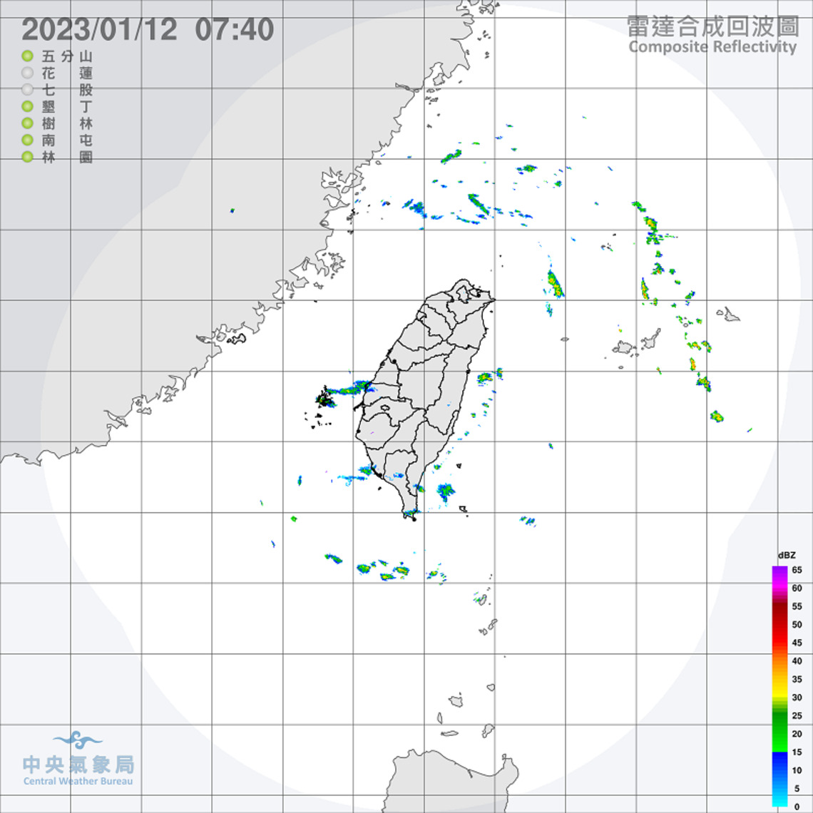 氣溫漸回升   東臺易雨西半部雨後多雲