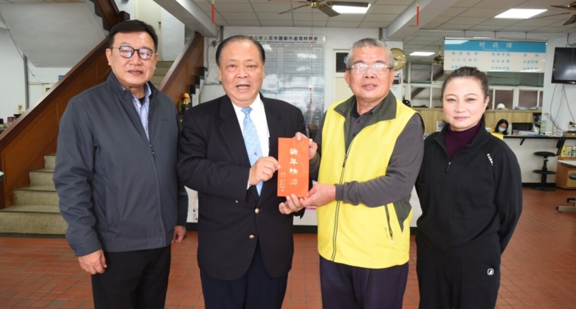 陳光復慰問各鄉市清潔隊員   肯定維護環境清潔辛勞
