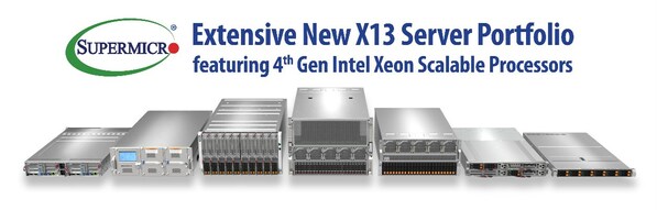 Extensive New X13 Server Portfolio featuring 4th Gen Intel Xeon Scalable Processors Extensive New X13 Server Portfolio featuring 4th Gen Intel Xeon Scalable Processors