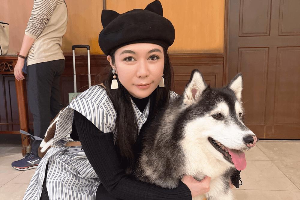 廣設狗公園?立委:可提升動物福利 盼農委會積極設置 114 蕭安汝與哈士奇