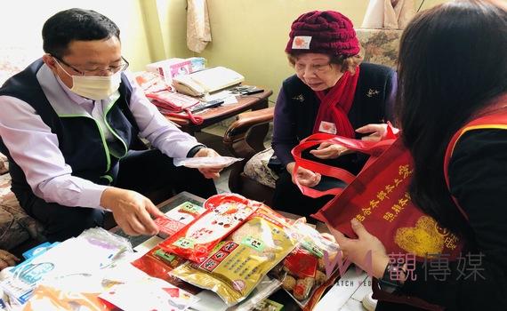 行善濟弱　台電南區處偕社福團體關懷獨老