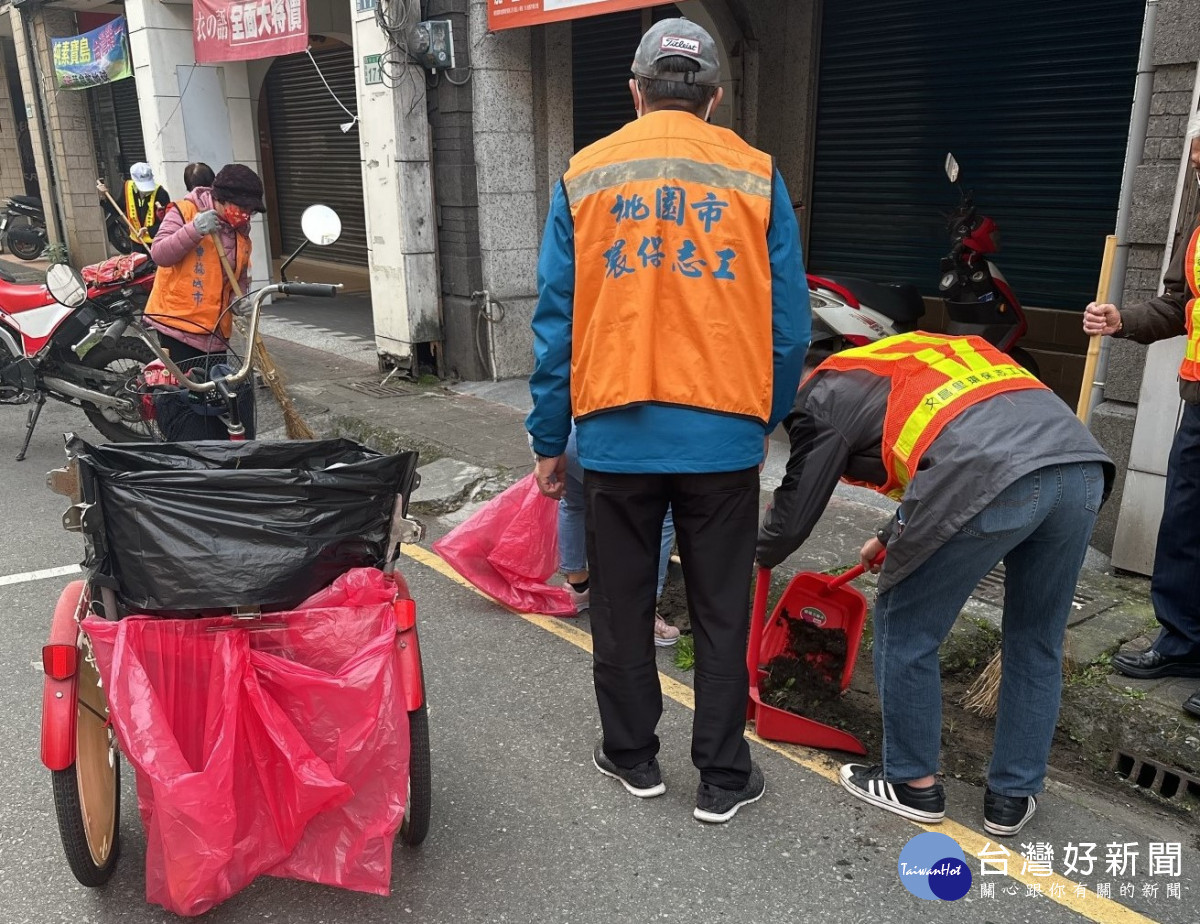 桃園市環境清潔週起跑,市府環保局籲請大家攜手做環保。