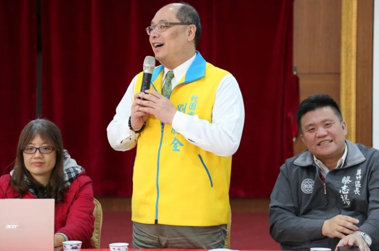 桃園市議員劉勝全遭控議員配合款收受回扣,桃園地院裁定800萬交保。翻攝劉勝全臉書