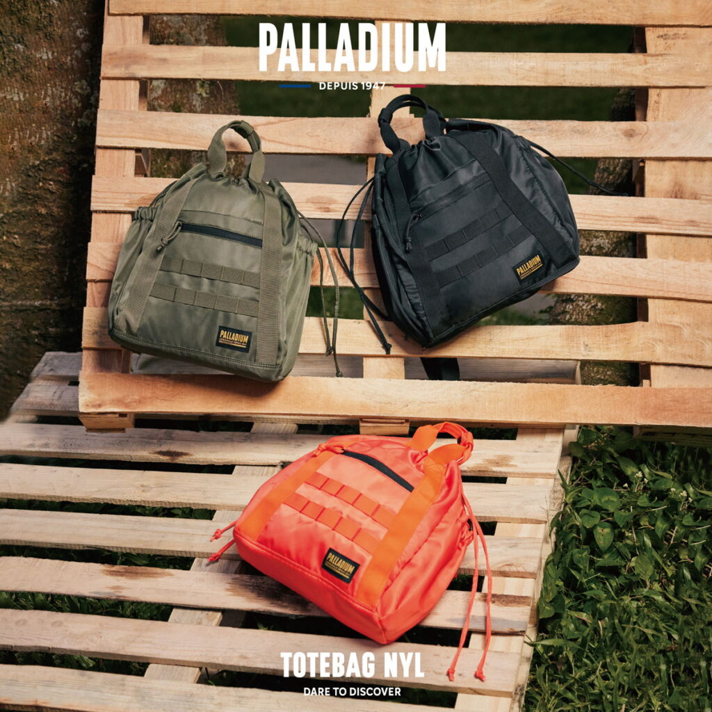 .PALLADIUM 全新TOTEBAG NYL水桶包,輕巧材質讓出遊更為便利